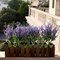 Grand Verde Lavender Artificial Flower Plants Real Touch Floral Shrubs Faux Purple Bouquets for DIY Home Decoration, Windowsill, Patio, Balcony, Wedding Party - 8pcs Bulk